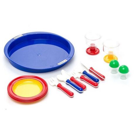 Игровой набор посуды Spielstabil Время ланча - 13 элементов