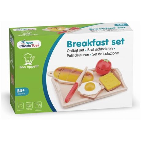 Завтрак набор игрушечный деревянный из серии Bon Appetit для детей от 2 лет