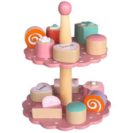 Набор продуктов Magni Wooden Cake Tray 1571Topseller3 розовый