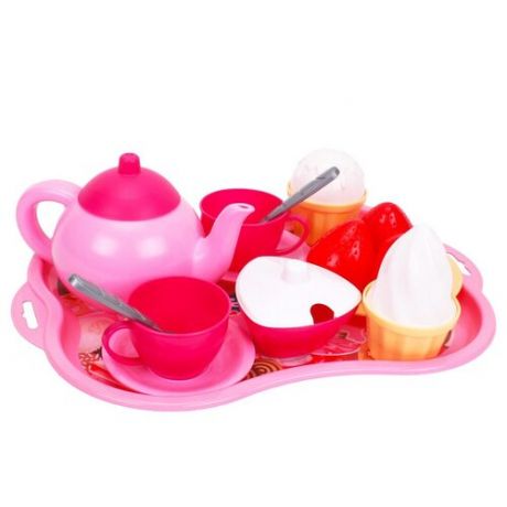 Игровая посуда детская технок сервиз чайный детский