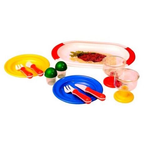 Набор посуды Spielstabil "Сытный обед" 3092 разноцветный