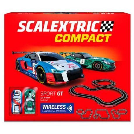 Автотрек Scalextric Compact Sport GT, 1:43