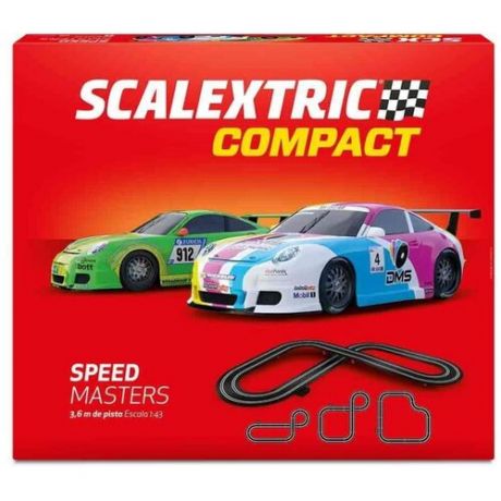 Автотрек Scalextric Compact Speed Masters, 1:43