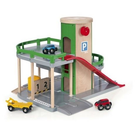 Brio Паркинг 2-х уровневый Parking Garage, 33204, зеленый/серый