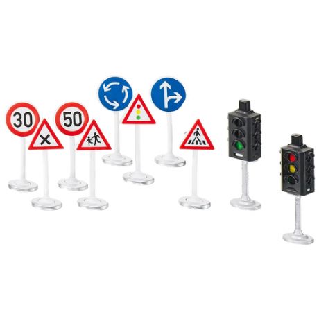Игровой набор Siku World Светофоры и дорожные знаки
