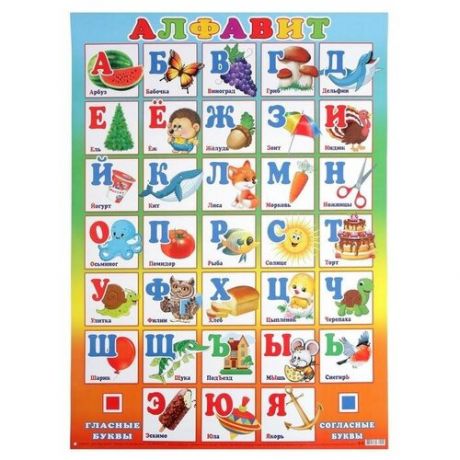Плакат "Алфавит" А2