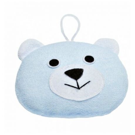 Губка ROXY-KIDS Bear с махровым покрытием синий