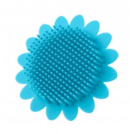 Губка ROXY-KIDS силиконовая Sunflower голубой