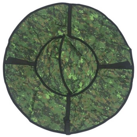 Санки-ватрушка (тюбинг) 80 см. цвет пиксель