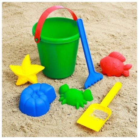 Набор для игры в песке №40, цвета микс
