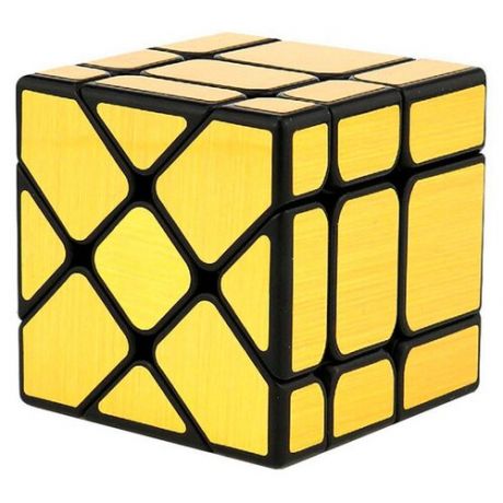 Головоломка Зеркальный кубик: Фишер (золотой)