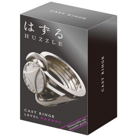 Головоломка Cast Puzzle Ring II, уровень сложности 5 (HZ 5-06) серый