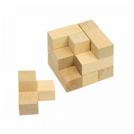 Головоломка деревянный куб