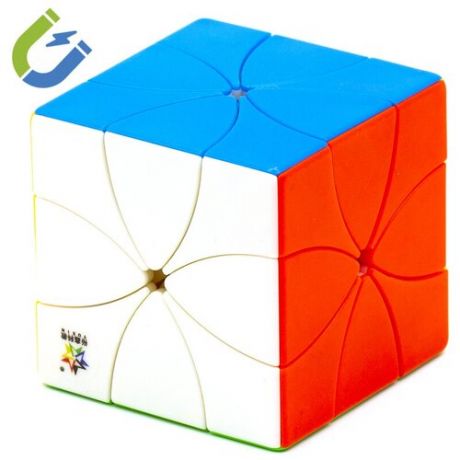 Головоломка YuXin 8 Petals Cube Magnetic Color