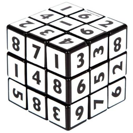 Головоломка Moyu 3x3x3 YJ Sudoku Cube белый/черный