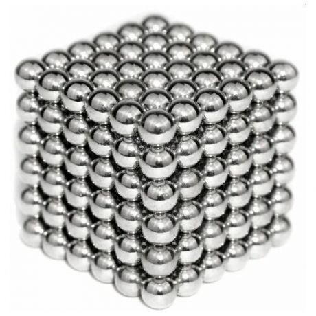 TEWSON Neocube Куб из магнитных шариков 5 мм игрушка антистресс Неокуб, стальной, 216 элементов