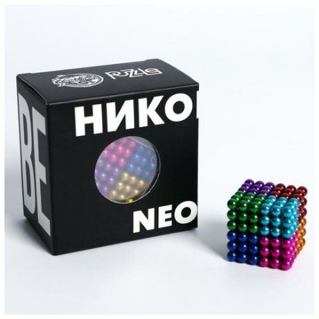 Puzzle Неокуб «Никогда не сдавайся» 5мм, цветной, 216 шариков