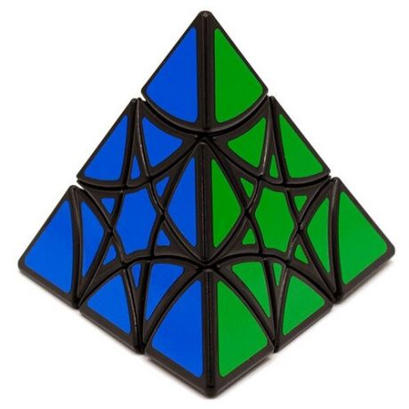 Головоломка LanLan Curvy Hexagram Pyraminx Черный