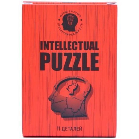 Головоломка Голова (11 деталей) iq пазл Игры разума Intellectual puzzle Интеллектуальный пазл