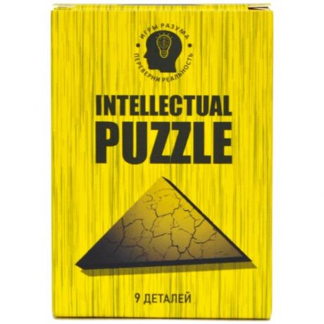 Головоломка Пирамида (9 деталей) iq пазл Игры разума Intellectual puzzle Интеллектуальный пазл