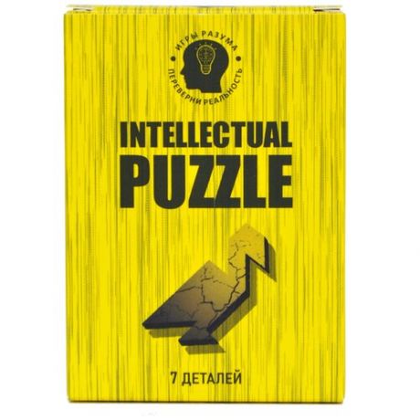 Головоломка Лебедь (7 деталей) iq пазл Игры разума Intellectual puzzle Интеллектуальный пазл