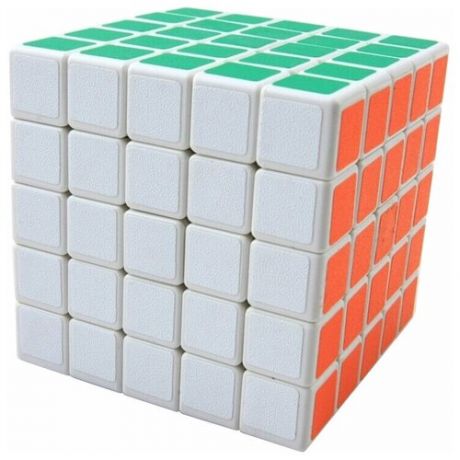 Кубик Рубика для спидкубинга Maru 5x5x5, белый пластик