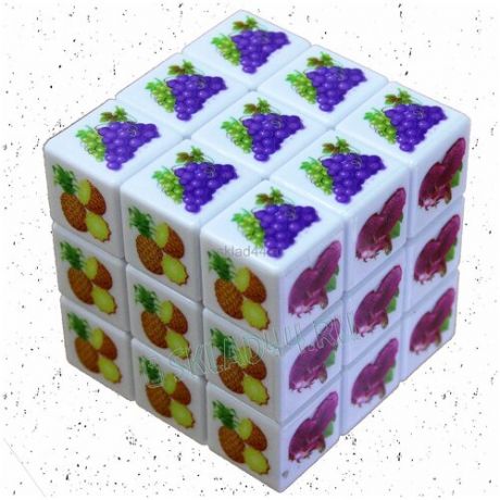 Головоломка "Куб" (фрукты, ягоды)