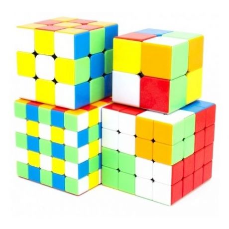Набор кубиков Shengshou gem от 2х2 до 5х5