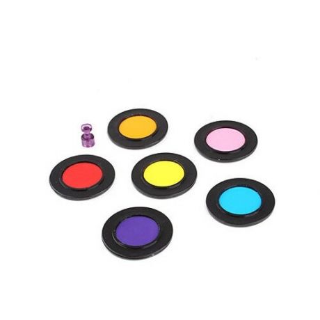 Фокус диски, изменяющие цвет
