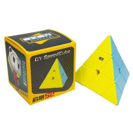 Головоломка пирамидка для начинающих QiYi (MoFangGe) Qiming S2 Pyraminx, color