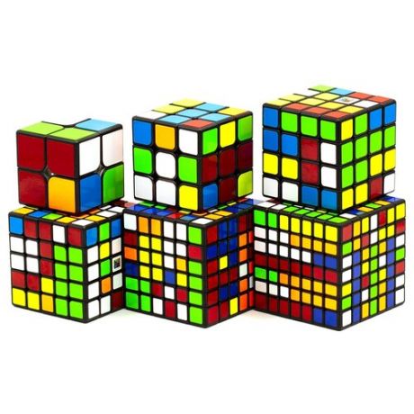 Набор головоломок Moyu 2x2x2-7x7x7 Cubing Classroom (цветная версия) 6 шт. color