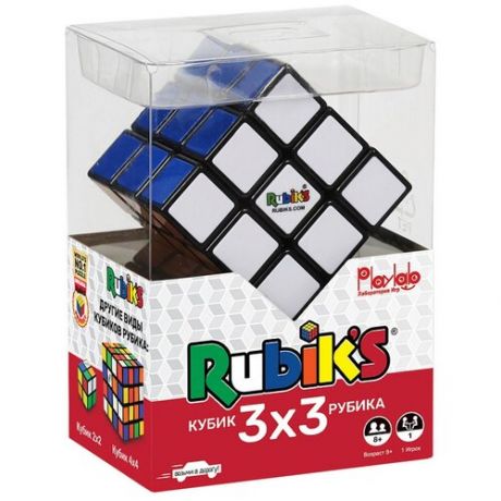 Головоломка Rubik's Кубик Рубика 3х3 КР5027 черный/разноцветный