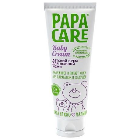 Papa Care Детский крем для нежной кожи, 100 мл
