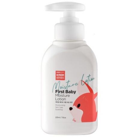 K-MOM Лосьон увлажняющий First Baby Moisture Lotion, 225 мл