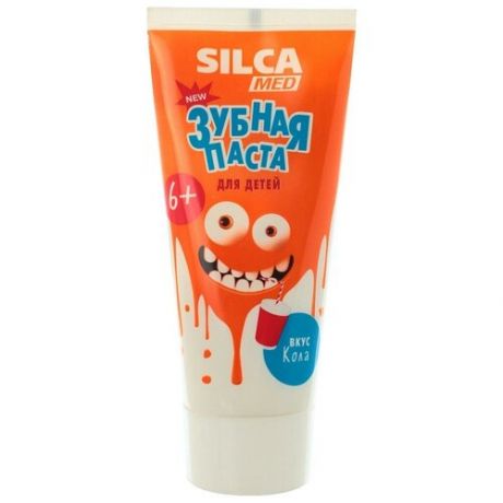 Зубная паста SILCA Со вкусом колы 6+, 65 г