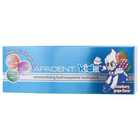 Зубная паста Apadent KIDS 0+, 60 г