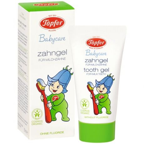 Зубная паста Topfer Babycare для молочных зубов, 50 мл