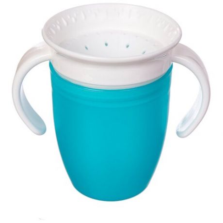 Чашка –поильник детская, голубая