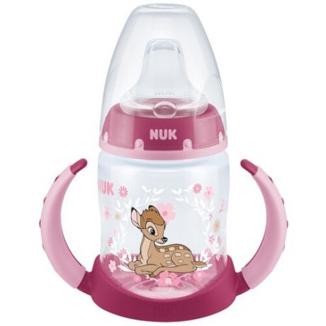 Поильник-непроливайка First Choice Disney Bambi 150 мл розовый