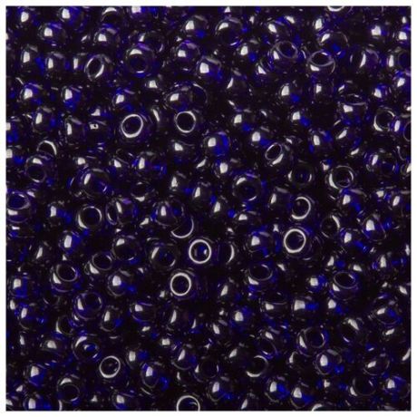 Бисер "Preciosa", 10/0, 50 грамм, цвет: 30110 тёмно-синий