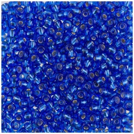 Бисер круглый PRECIOSA 2,3 мм, 500 г, 37050, Ф267 голубой