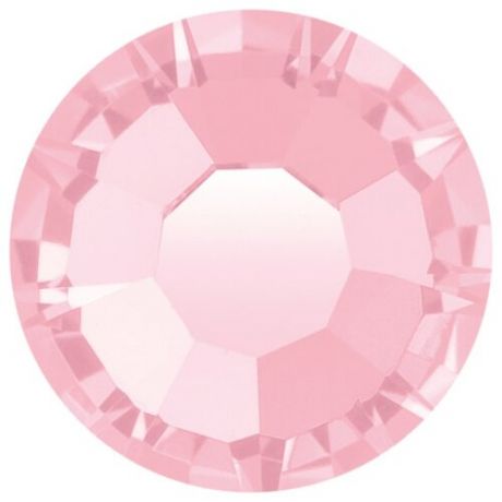 Стразы неклеевые PRECIOSA 3,9 мм, стекло, 144 шт, бледно-розовые, 70020 (438-11-615 s)