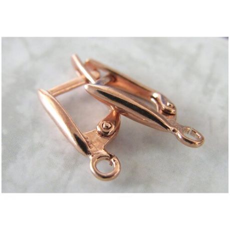 Швензы Cane Rose Gold Plated 16х3 мм (пара)