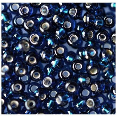 Бисер "Preciosa", 10/0, 50 грамм, цвет: 67100 синий