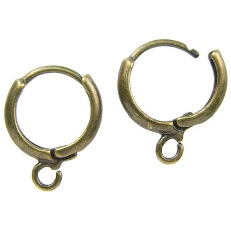 Швензы Mini Ring Antique Bronze 16 мм (пара)