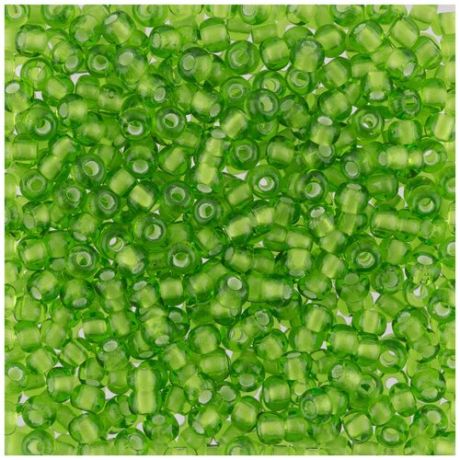 Бисер круглый Gamma 1, 10/0, 2,3 мм, 10 шт*5 г, 1-й сорт, А541 светло-зеленый