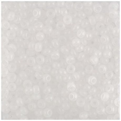 Бисер круглый PRECIOSA 2, 10/0, 2,3 мм, 500 г, (Ф089), белый