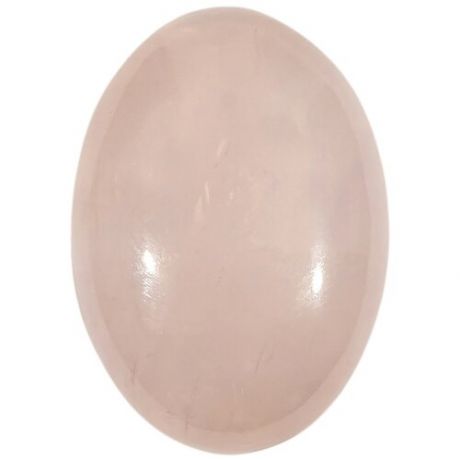 Кабошон из розового кварца, размер 34х24х10 мм, вес 16 грамм
