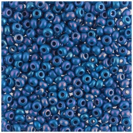 Бисер круглый PRECIOSA 1, 10/0, 2,3 мм, 500 г, (Ф277), синий