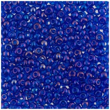 Бисер круглый PRECIOSA 2,3 мм, 500 г, 61300, Ф287 синий